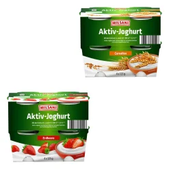 MILSANI Aktiv-Joghurt* Joghurt, Quark & Milchdesserts Bei Aldi Nord.