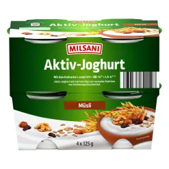 MILSANI Aktiv-Joghurt* Joghurt, Quark & Milchdesserts Bei Aldi Nord.