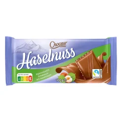 CHOCEUR Alpenmilchschokolade Nuss* Schokolade Bei Aldi Nord.