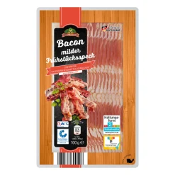 GUT DREI EICHEN Bacon* Schweinefleisch Bei Aldi Nord.|Wurstaufschnitt & Streichwurst Bei Aldi Nord.