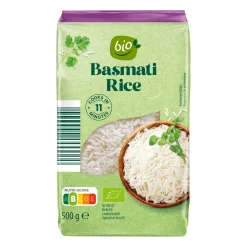 BIO Basmati-Reis* Reis Bei Aldi Nord.