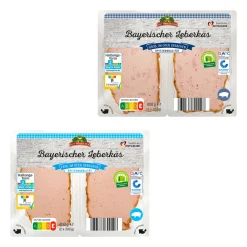 GUT DREI EICHEN Bayerischer Leberkäs* Schweinefleisch Bei Aldi Nord.|Wurstaufschnitt & Streichwurst Bei Aldi Nord.