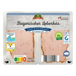 GUT DREI EICHEN Bayerischer Leberkäs* Schweinefleisch Bei Aldi Nord.|Wurstaufschnitt & Streichwurst Bei Aldi Nord.