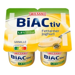 MILSANI Biactiv* Joghurt, Quark & Milchdesserts Bei Aldi Nord.