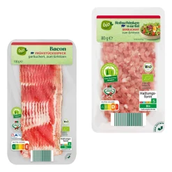 BIO -Bacon* Schweinefleisch Bei Aldi Nord.