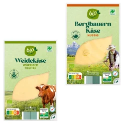 BIO -Bergbauern- / -Weidekäse* Scheibenkäse & Geriebener Käse Bei Aldi Nord.