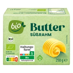 BIO -Butter* Butter, Sahne & Sauerrahm Bei Aldi Nord