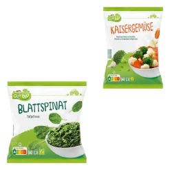 GUT BIO Bio-Gemüse* Tiefkühlgemüse Und -Obst Bei Aldi Nord.|Vegane Fertigprodukte & Vorräte Bei Aldi Nord.