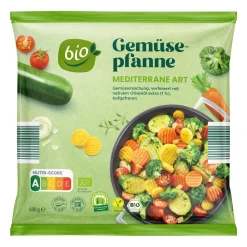 BIO -Gemüsepfanne* Fertiggerichte Für Mikrowelle & Pfanne Bei Aldi Nord.|Tiefkühlgemüse Und -Obst Bei Aldi Nord.