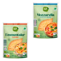 BIO -Reibekäse* Scheibenkäse & Geriebener Käse Bei Aldi Nord.