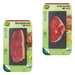 BIO -Rindersteaks* Rindfleisch Bei Aldi Nord.