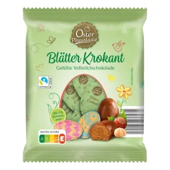 OSTERPHANTASIE Blätterkrokant-Eier* Osterschokolade & Süßigkeiten Bei Aldi Nord.