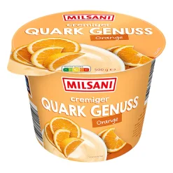 MILSANI Cremiger Quark-Genuss* Joghurt, Quark & Milchdesserts Bei Aldi Nord.