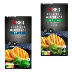BBQ Cremiger Weichkäse* Frischkäse & Weichkäse Bei Aldi Nord.|Veganes & Vegetarisches Grillgut Bei Aldi Nord.·Grillbeilagen Im Grillsortiment Von Aldi Nord.