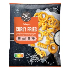 SPEISEZEIT Curly Fries / Cross Fries* Kartoffelprodukte – Pommes & Mehr Bei Aldi Nord.