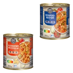 SPEISEZEIT Deftige Mahlzeit* Suppen & Eintöpfe Bei Aldi Nord.