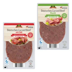 GUT DREI EICHEN Deutsches Corned Beef* Rindfleisch Bei Aldi Nord.