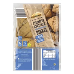GOLDÄHREN Dinkel Steinofenbrötchen* Brötchen & Croissants Bei Aldi Nord.
