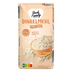 BACK FAMILY Dinkelmehl* Mehl, Zucker & Süßungsmittel Bei Aldi Nord.