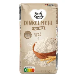 BACK FAMILY Dinkelmehl* Mehl, Zucker & Süßungsmittel Bei Aldi Nord.