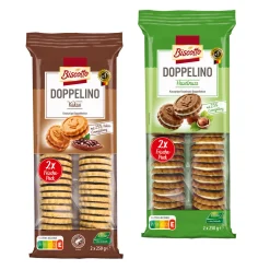 BISCOTTO Doppelino* Kekse & Cookies Bei Aldi Nord.