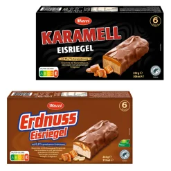 MUCCI Eisriegel* Waffeleis & Eis Am Stiel Bei Aldi Nord.