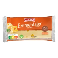 MILSANI Emmentaler* Hartkäse & Käse Am Stück Bei Aldi Nord.