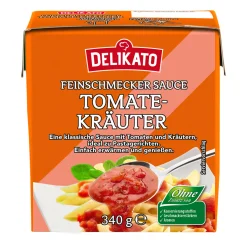 DELIKATO Feinschmecker Sauce* Dips, Saucen & Dressings Bei Aldi Nord.