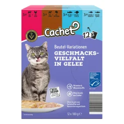 CACHET Feuchtfutter* Katzenfutter & Katzenstreu Bei Aldi Nord.