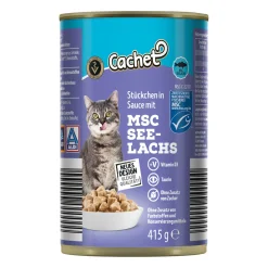 CACHET Feuchtfutter* Katzenfutter & Katzenstreu Bei Aldi Nord.