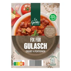 LE GUSTO Fix* Fix-Produkte Bei Aldi Nord.
