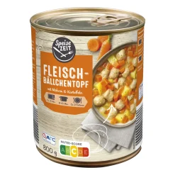 SPEISEZEIT Fleischbällchentopf* Suppen & Eintöpfe Bei Aldi Nord.