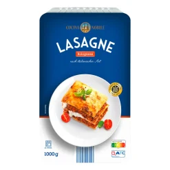 CUCINA NOBILE Frische Lasagne* Pastagerichte & Instant-Nudeln Bei Aldi Nord.