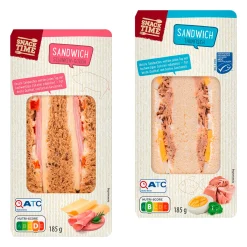 SNACK TIME Frische Sandwiches* Salat-Menüs Und Sandwiches Bei Aldi Nord.