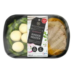 WONNEMEYER Frisches Fertiggericht* Fertiggerichte Für Mikrowelle & Pfanne Bei Aldi Nord.
