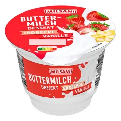MILSANI Fruchtbuttermilch-Dessert* Joghurt, Quark & Milchdesserts Bei Aldi Nord.|Desserts & Süßspeisen Bei Aldi Nord.