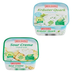 MILSANI Gewürzquark* Joghurt, Quark & Milchdesserts Bei Aldi Nord.