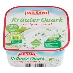 MILSANI Gewürzquark* Joghurt, Quark & Milchdesserts Bei Aldi Nord.