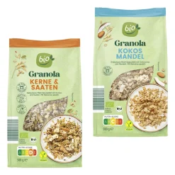 BIO Granola* Haferflocken, Müsli & Müsliriegel Bei Aldi Nord.|Vegane Fertigprodukte & Vorräte Bei Aldi Nord.