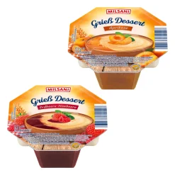 MILSANI Grieß Dessert* Desserts & Süßspeisen Bei Aldi Nord.