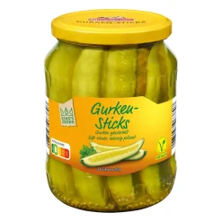KING'S CROWN Gurken-Sticks* Gemüsekonserven Bei Aldi Nord.|Vegane Fertigprodukte & Vorräte Bei Aldi Nord.
