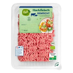 BIO Hackfleisch gemischt* Gemischtes Hackfleisch Bei Aldi Nord.