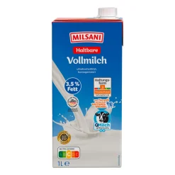 MILSANI Haltbare Vollmilch* Milch & Milchgetränke Bei Aldi Nord.