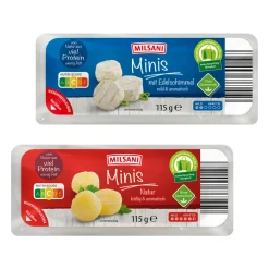 MILSANI Harzer Minis* Frischkäse & Weichkäse Bei Aldi Nord.