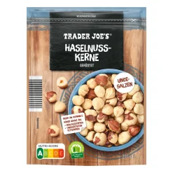 TRADER JOE'S Haselnusskerne* Nüsse, Trockenfrüchte, Kerne & Samen Bei Aldi Nord.