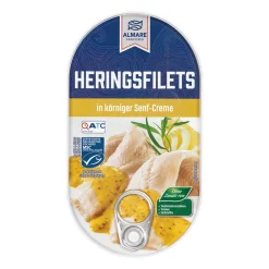 ALMARE Heringsfilets* Dosenfisch & Tiefkühlfisch Bei Aldi Nord
