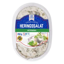 ALMARE Heringssalat* Dosenfisch & Tiefkühlfisch Bei Aldi Nord