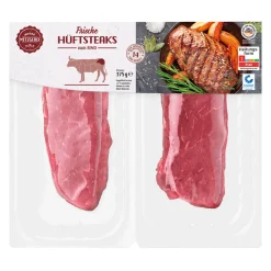 MEINE METZGEREI Hüftsteaks* Rindfleisch Bei Aldi Nord.