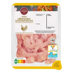 MEINE METZGEREI Hähnchen-Geschnetzeltes* Geflügel Bei Aldi Nord.