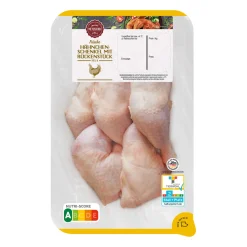 MEINE METZGEREI Hähnchenschenkel mit Rückenstück* Geflügel Bei Aldi Nord.